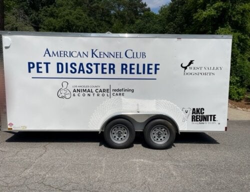 Los Angeles County Receives Donation of Second AKC Pet Disaster Relief Trailer