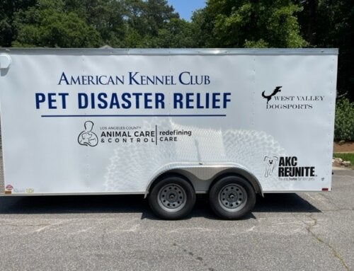 Los Angeles County Receives Donation of AKC Pet Disaster Relief Trailer